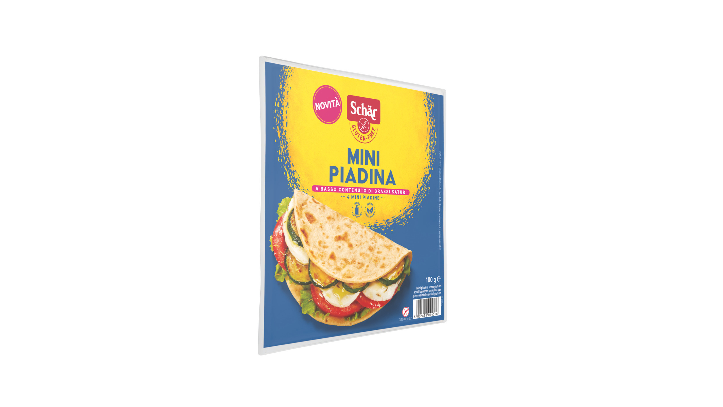 Bezglutenska piadina – Mini piadina