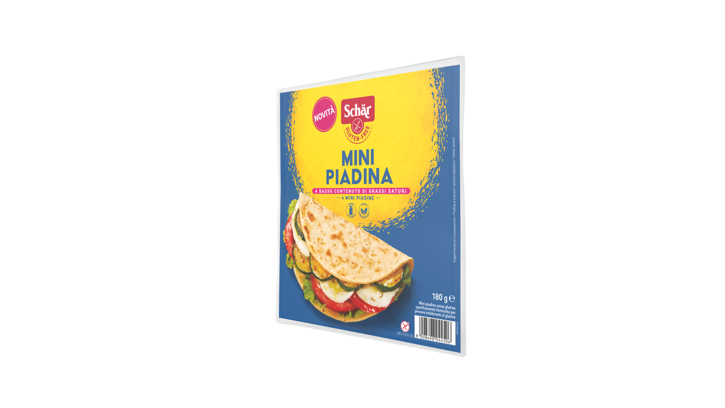 Bezglutenska piadina – Mini piadina